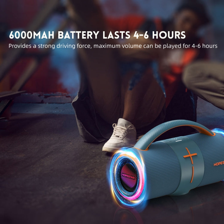 HOPESTAR H68 50W Outdoor Portable Waterproof Dazzling Bluetooth Speaker(Green) - free shipping - PMC Jewellery - Order now!