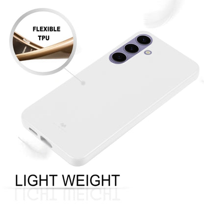 For Samsung Galaxy S24+ 5G GOOSPERY PEARL JELLY Shockproof TPU Phone Case(White) - Galaxy S24+ 5G Cases by GOOSPERY | Online Shopping South Africa | PMC Jewellery | Buy Now Pay Later Mobicred