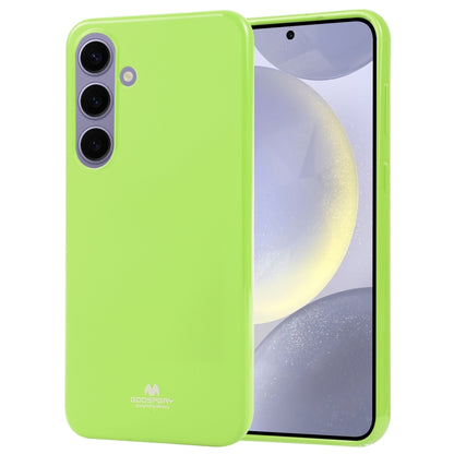 For Samsung Galaxy S24 5G GOOSPERY PEARL JELLY Shockproof TPU Phone Case(Fluorescent Green) - Galaxy S24 5G Cases by GOOSPERY | Online Shopping South Africa | PMC Jewellery | Buy Now Pay Later Mobicred