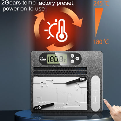 i2C T18 LCD Display PCB Motherboard Layered Desoldering Station For iPhone X-15 Pro Max with Glue Removal Module, US Plug - Repair Platform by i2C | Online Shopping South Africa | PMC Jewellery | Buy Now Pay Later Mobicred
