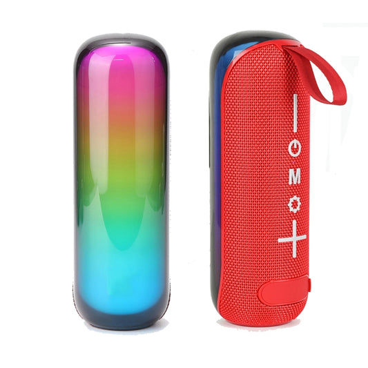 T&G TG-384 Mini Portable Bluetooth Speaker Support TF / U-disk / RGB Light(Red) - Desktop Speaker by T&G | Online Shopping South Africa | PMC Jewellery | Buy Now Pay Later Mobicred