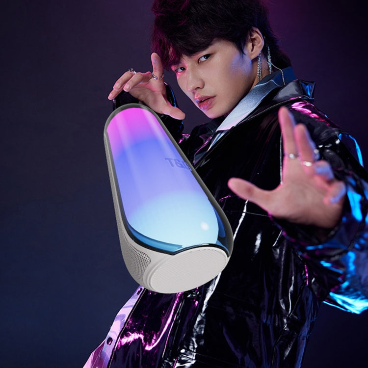 T&G TG-384 Mini Portable Bluetooth Speaker Support TF / U-disk / RGB Light(Red) - free shipping - PMC Jewellery - Order now!