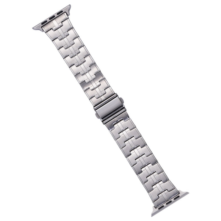 For Apple Watch Series 9 41mm Stainless Steel Watch Band(Silver) - free shipping - PMC TechLife - Order now!