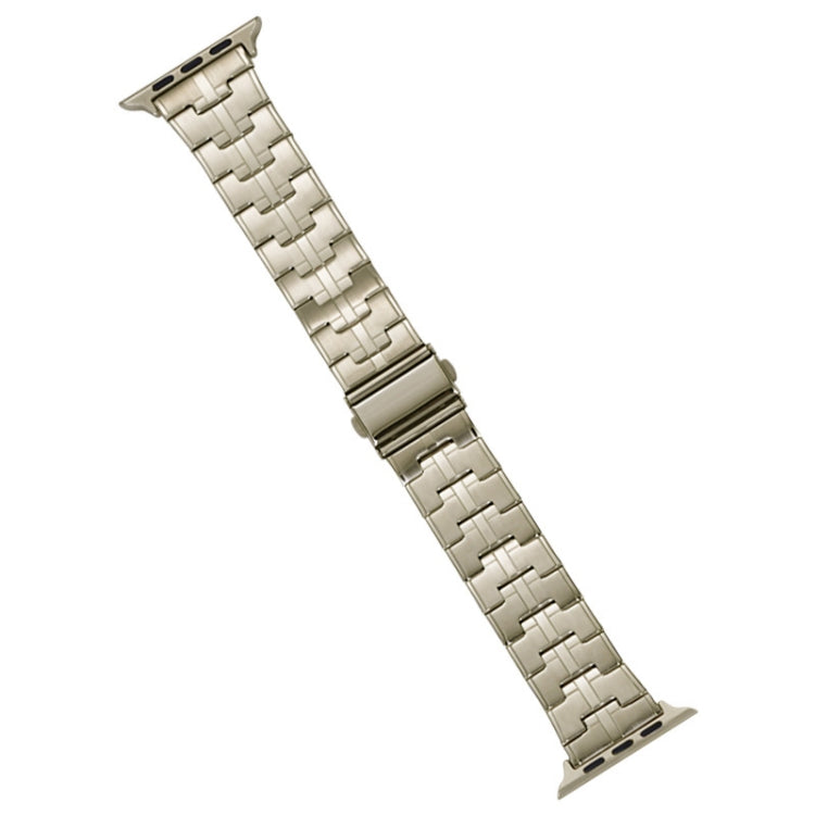 For Apple Watch SE 40mm Stainless Steel Watch Band(Titanium) - free shipping - PMC TechLife - Order now!
