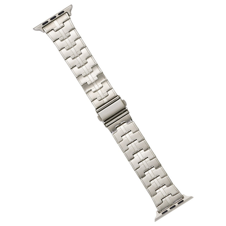For Apple Watch SE 40mm Stainless Steel Watch Band(Starlight) - free shipping - PMC TechLife - Order now!