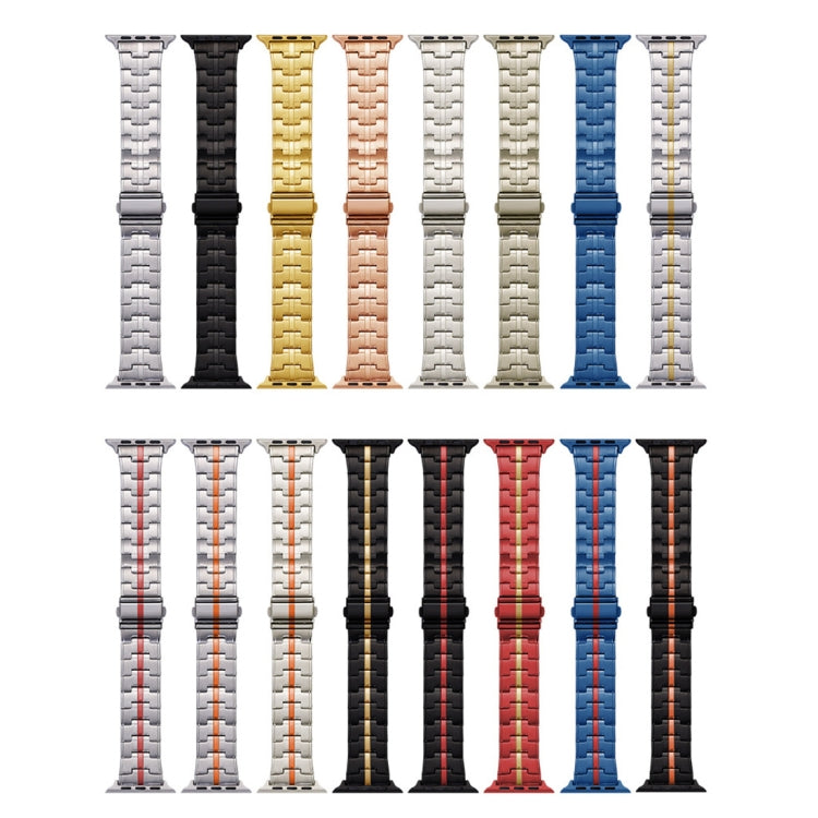 For Apple Watch Series 9 41mm Stainless Steel Watch Band(Titanium) - free shipping - PMC TechLife - Order now!