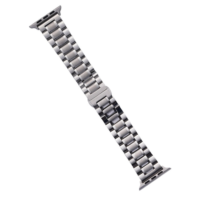 For Apple Watch SE 40mm Five-Beads Stainless Steel Watch Band(Silver) - free shipping - PMC TechLife - Order now!