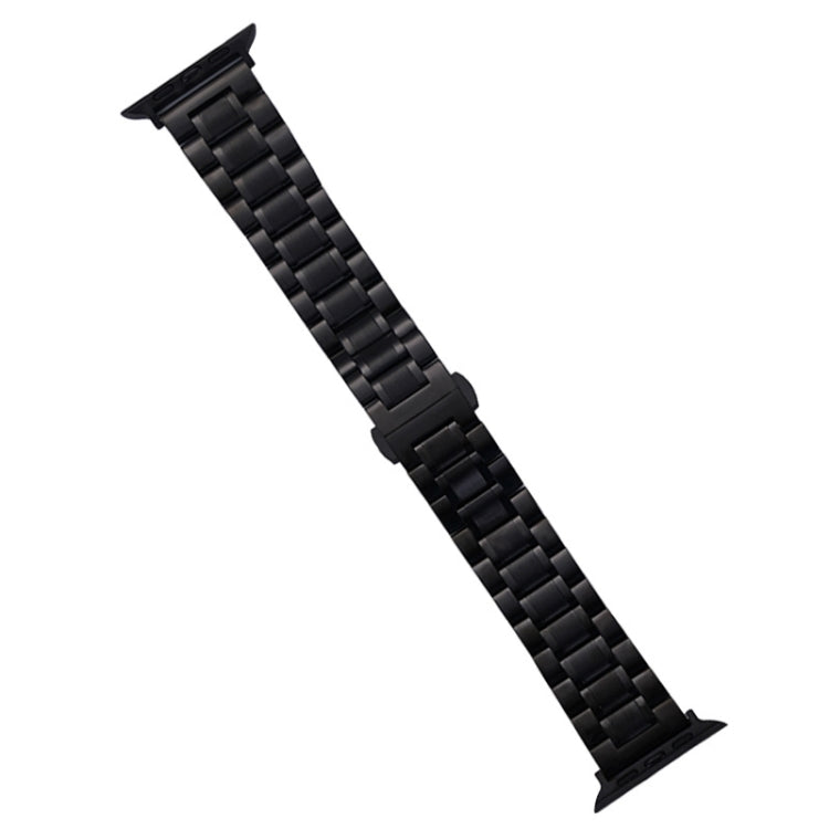 For Apple Watch Series 2 38mm Five-Beads Stainless Steel Watch Band(Black) - free shipping - PMC TechLife - Order now!