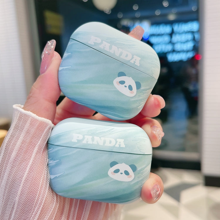For AirPods 3 Panda PC Matte Earphone Protective Case - For AirPods 3 by PMC Jewellery | Online Shopping South Africa | PMC Jewellery | Buy Now Pay Later Mobicred