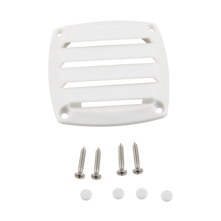 Yacht / RV 85mm Louvered Vents(White) - Air Conditioning System by PMC Jewellery | Online Shopping South Africa | PMC Jewellery | Buy Now Pay Later Mobicred