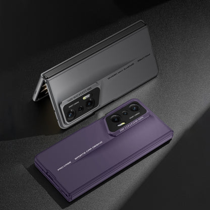 For Honor Magic V GKK Integrated Blade Ultra-thin Full Coverage Phone Case(Purple) - Honor Cases by GKK | Online Shopping South Africa | PMC Jewellery | Buy Now Pay Later Mobicred