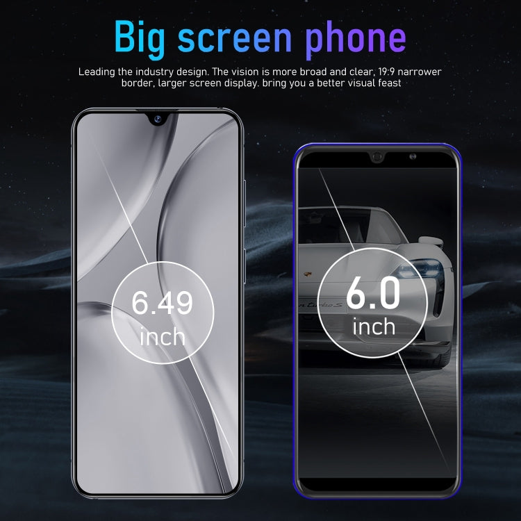 Note40 / X16, 2GB+16GB, 6.49 inch Face Identification Android 8.1 MTK6580A Quad Core, Network: 3G, Dual SIM(Blue) -  by PMC TechLife | Online Shopping South Africa | PMC TechLife