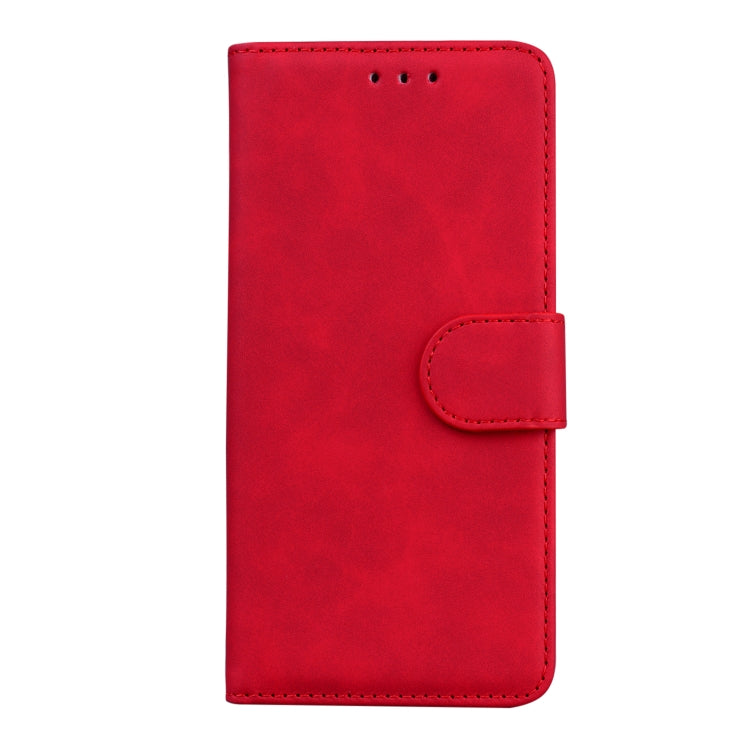 For Google Pixel 9 Skin Feel Pure Color Flip Leather Phone Case(Red) - Google Cases by PMC Jewellery | Online Shopping South Africa | PMC Jewellery | Buy Now Pay Later Mobicred