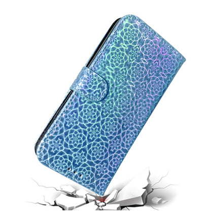 For Google Pixel 9 Pro Colorful Magnetic Buckle Leather Phone Case(Blue) - Google Cases by PMC Jewellery | Online Shopping South Africa | PMC Jewellery | Buy Now Pay Later Mobicred