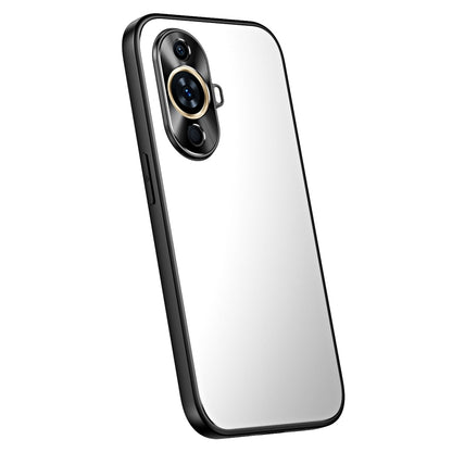 For Huawei nova 11 R-JUST RJ-61 Electroplating Frosted TPU + PC Phone Case(Silver) - Huawei Cases by R-JUST | Online Shopping South Africa | PMC Jewellery