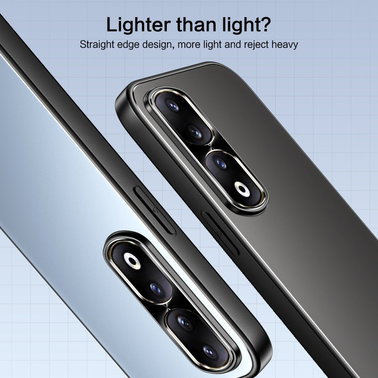 For Honor 90 R-JUST RJ-61 Electroplating Frosted TPU + PC Phone Case(Silver) - free shipping - PMC TechLife - Order now!