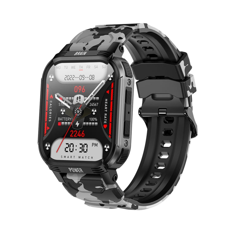 LEMFO LT08 1.85 inch TFT Screen Smart Watch Supports Bluetooth Calls(Gun Black) - Smart Watches by LEMFO | Online Shopping South Africa | PMC Jewellery | Buy Now Pay Later Mobicred