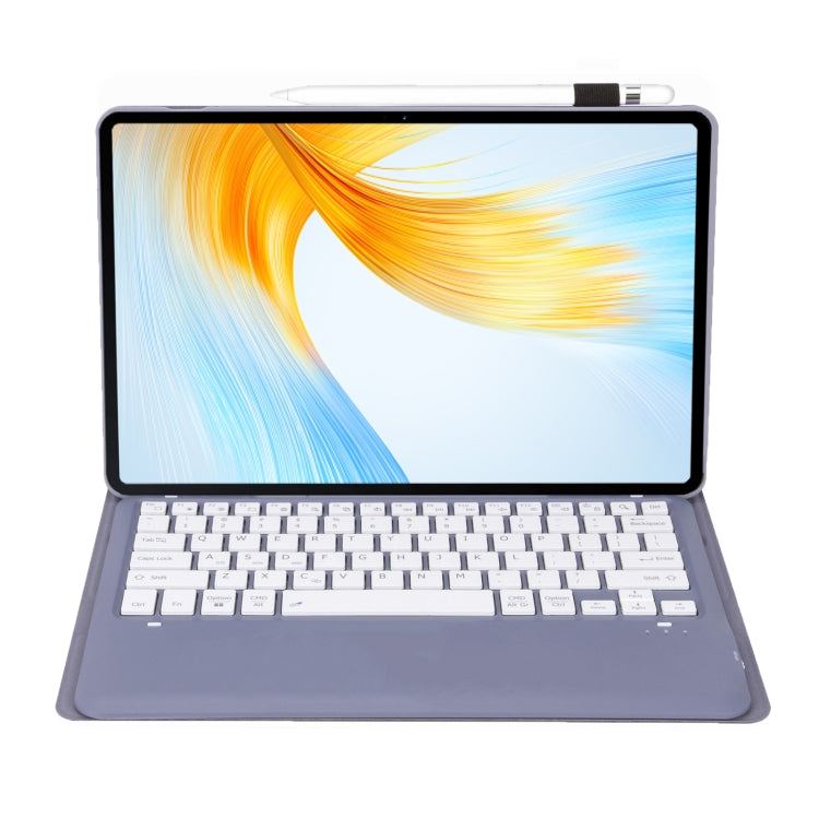For Huawei MatePad Pro 13.2 inch 2025 AH18 Detachable Bluetooth Keyboard Leather Tablet Case(Purple) - free shipping - PMC TechLife - Order now!