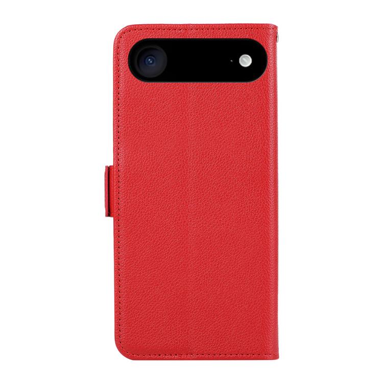 For iPhone 17 Air ABEEL Side-Magnetic Litchi Pattern Leather RFID Phone Case(Red) - free shipping - PMc TechLife - Order now!