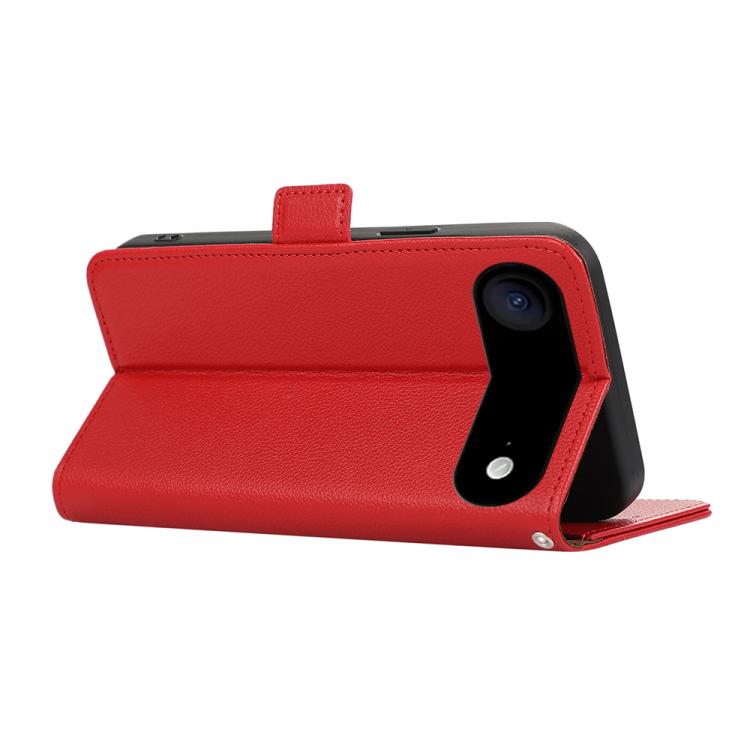 For iPhone 17 Air ABEEL Side-Magnetic Litchi Pattern Leather RFID Phone Case(Red) - free shipping - PMc TechLife - Order now!