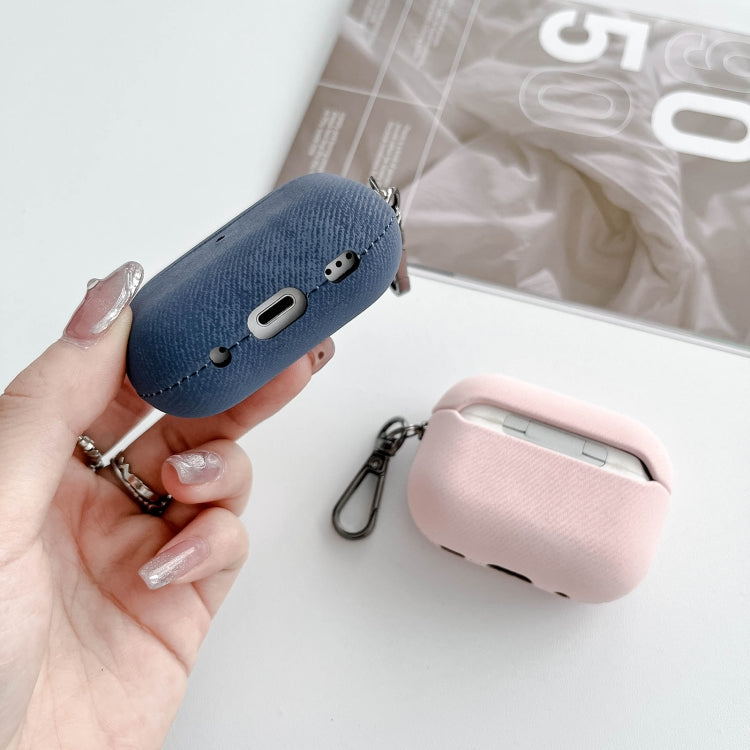 For AirPods Pro 2 Suede Earphone Protective Case(Pink) - For AirPods Pro 2 by PMC Jewellery | Online Shopping South Africa | PMC Jewellery | Buy Now Pay Later Mobicred