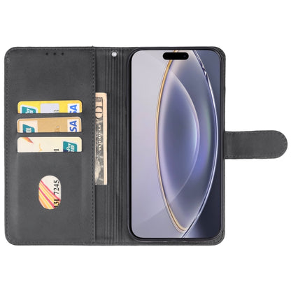 For iPhone 16 Pro Max Leather Phone Case(Black) - iPhone 16 Pro Max Cases by PMC Jewellery | Online Shopping South Africa | PMC Jewellery | Buy Now Pay Later Mobicred