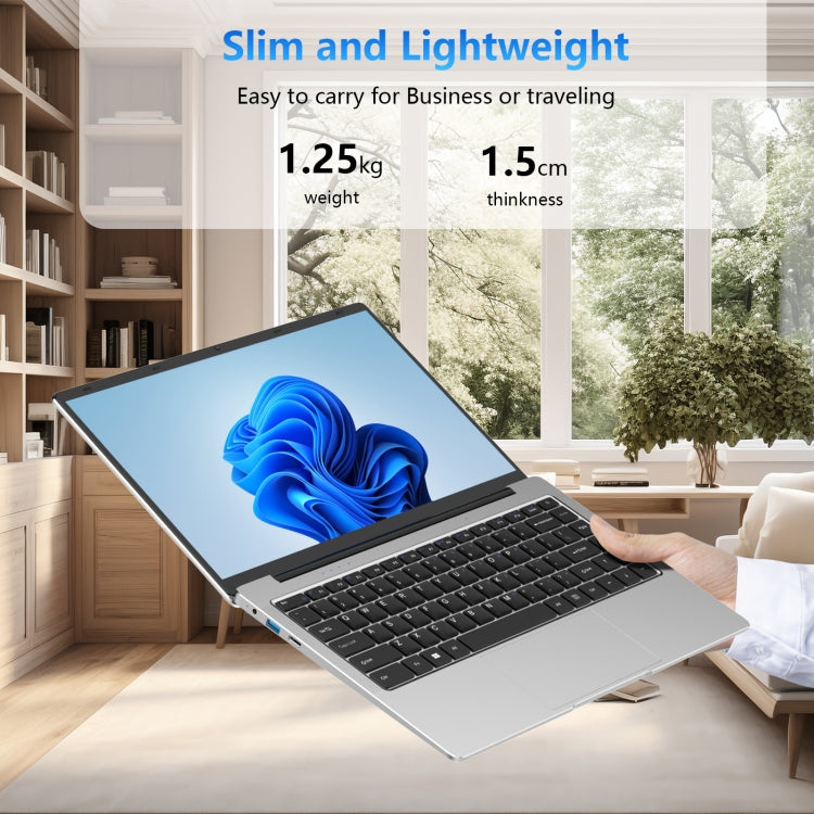 GXMO F141S 14.1 inch Laptop, 8GB+512GB, Windows 11 Intel Celeron J4125 Quad Core(Silver) - Others by GXMO | Online Shopping South Africa | PMC Jewellery