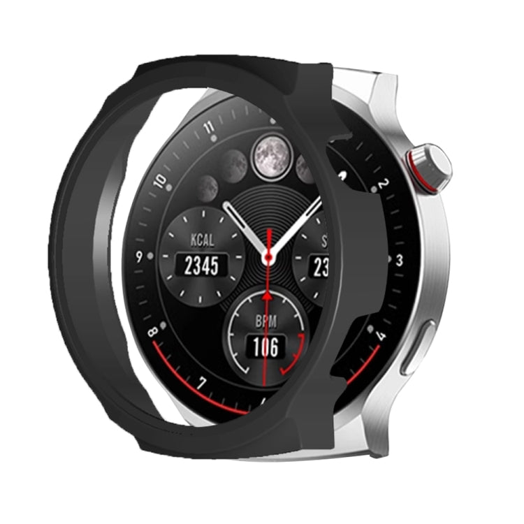 For Aigo Smart Watch V8 Half Coverage PC Watch Protective Case(Black) - Watch Case by PMC TechLife | Online Shopping South Africa | PMC TechLife