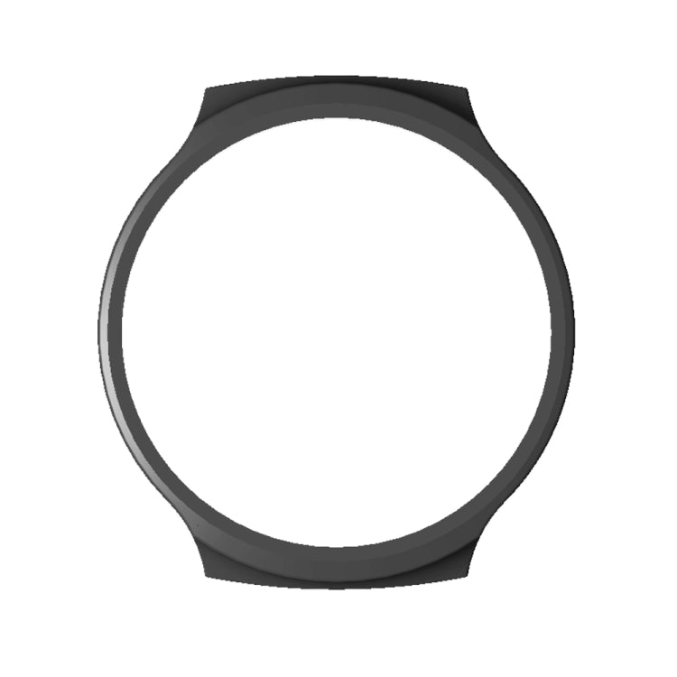 For Aigo Smart Watch V8 Half Coverage PC Watch Protective Case(Black) - Watch Case by PMC TechLife | Online Shopping South Africa | PMC TechLife