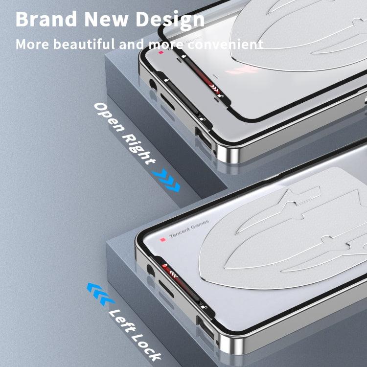 For ASUS ROG Phone 8 / 8 Pro Metal Cooling Phone Case(Silver) - ASUS Cases by PMC TechLife | Online Shopping South Africa | PMC TechLife