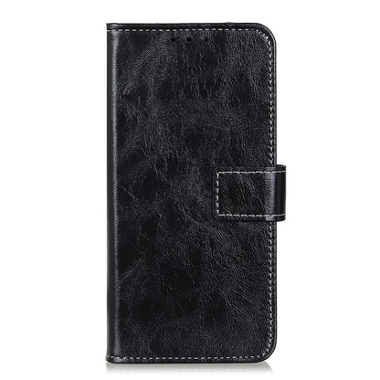 For Google Pixel 9 Pro Retro Crazy Horse Texture Flip Leather Phone Case(Black) - Google Cases by PMC Jewellery | Online Shopping South Africa | PMC Jewellery | Buy Now Pay Later Mobicred