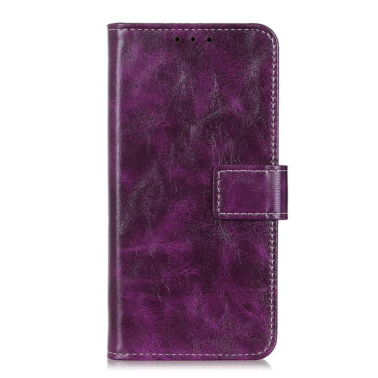 For Google Pixel 9 Pro Retro Crazy Horse Texture Flip Leather Phone Case(Purple) - Google Cases by PMC Jewellery | Online Shopping South Africa | PMC Jewellery | Buy Now Pay Later Mobicred