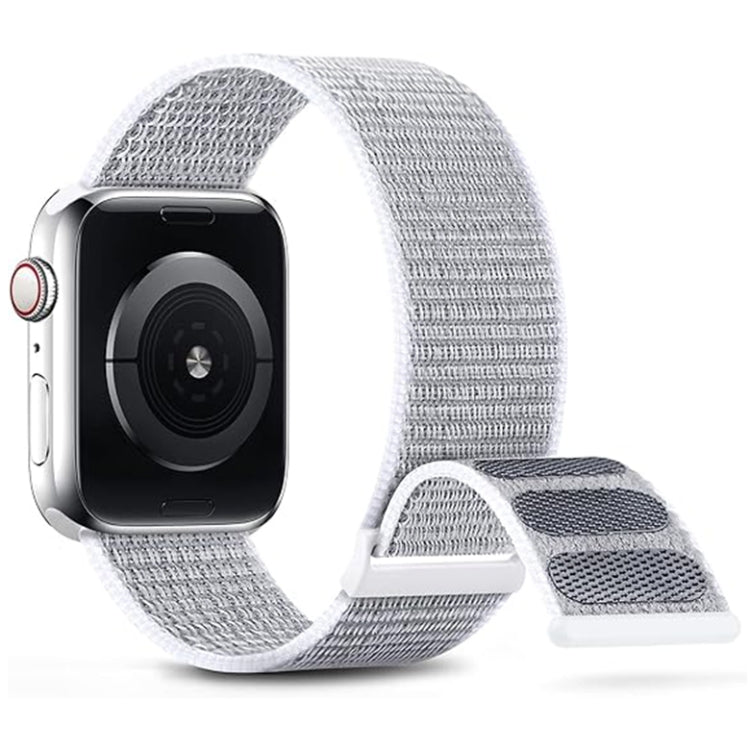 For Apple Watch Ultra 2 49mm Dual Hook and Loop Nylon Watch Band(Seashell) - free shipping - PMC TechLife - Order now!