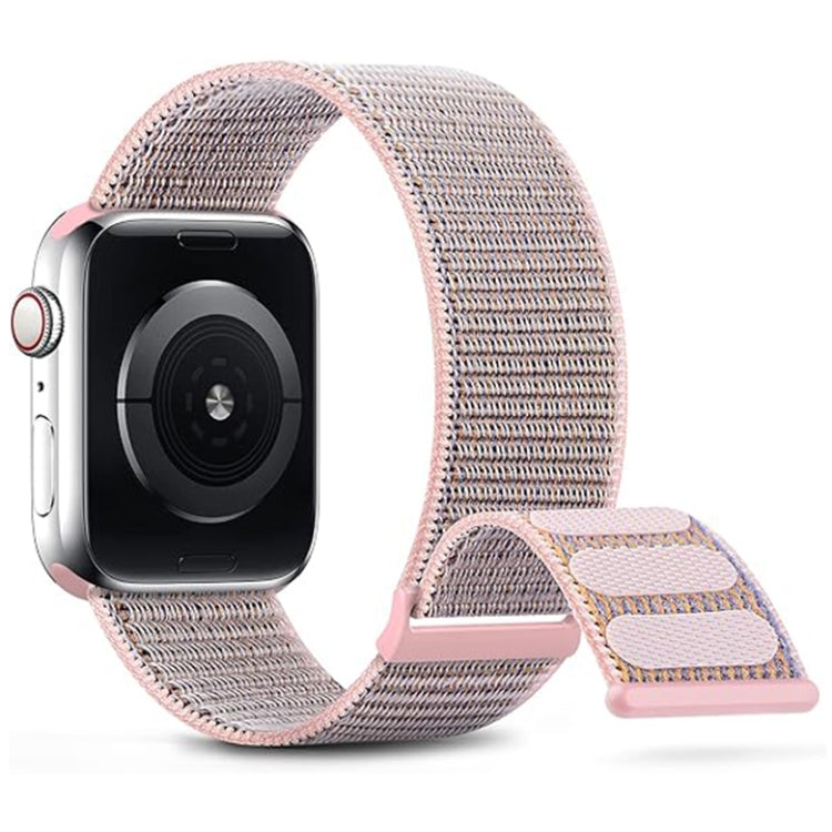 For Apple Watch SE 40mm Dual Hook and Loop Nylon Watch Band(Silt) - Watch Bands by PMC TechLife | Online Shopping South Africa | PMC TechLife