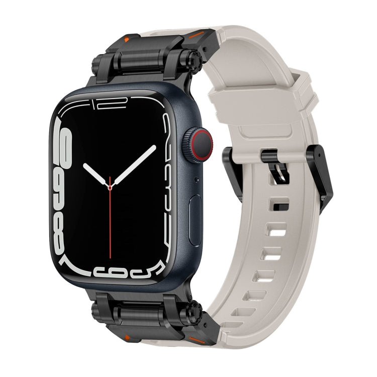For Apple Watch Series 4 44mm Explorer TPU Watch Band(Black Starlight) - free shipping - PMC TechLife - Order now!
