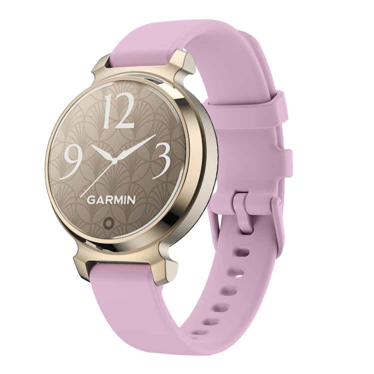 For Garmin Lily 2 Silicone Watch Band Wristband(Purple) - Watch Bands by PMC TechLife | Online Shopping South Africa | PMC TechLife