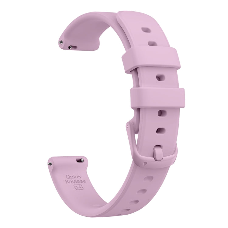 For Garmin Lily 2 Silicone Watch Band Wristband(Purple) - Watch Bands by PMC TechLife | Online Shopping South Africa | PMC TechLife