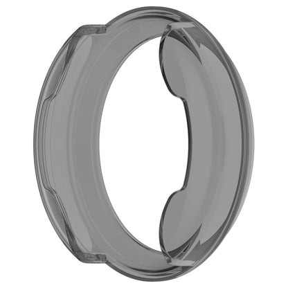 For Garmin Lily 2 Half Pack Hollow TPU Watch Protective Case(Transparent Black) - Watch Cases by PMC Jewellery | Online Shopping South Africa | PMC Jewellery