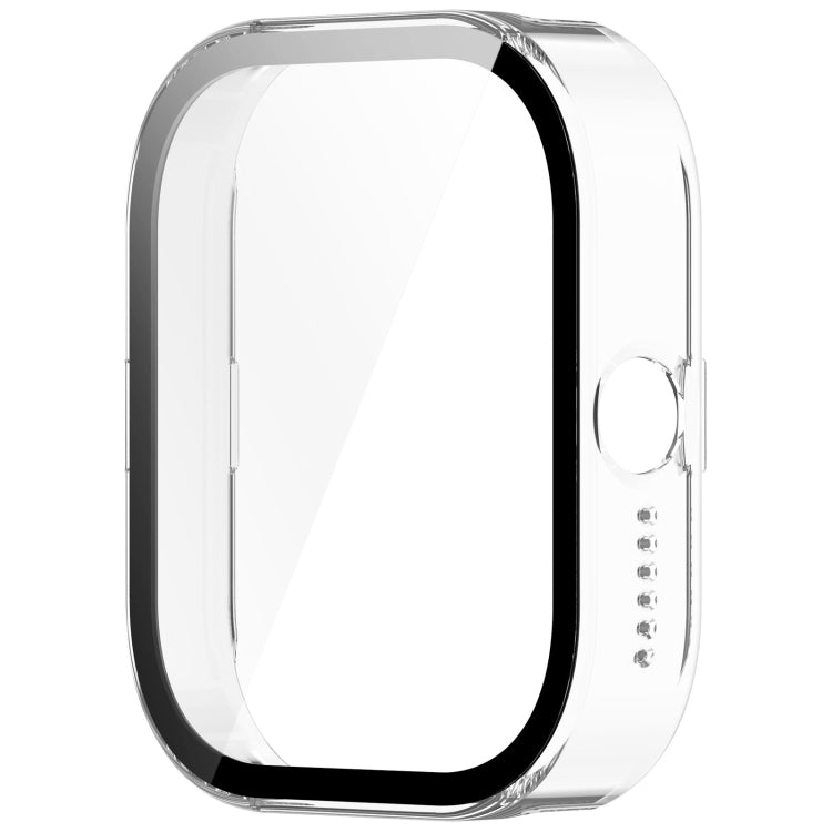 For CMF Watch Pro D395 PC + Tempered Film Integrated Watch Protective Case(Transparent) - Watch Case by PMC TechLife | Online Shopping South Africa | PMC TechLife
