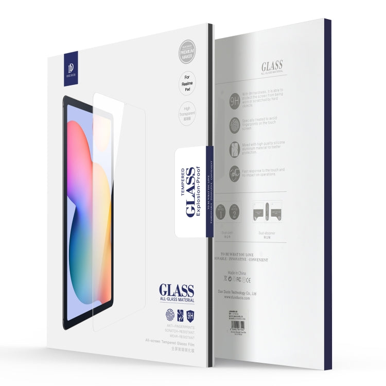 For Realme Pad 5pcs DUX DUCIS 0.33mm 9H HD Full Screen Tempered Glass Film - Others by DUX DUCIS | Online Shopping South Africa | PMC Jewellery | Buy Now Pay Later Mobicred