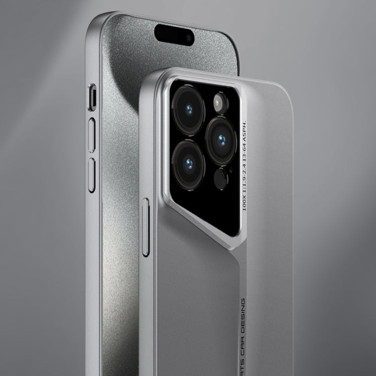 For iPhone 15 GKK Blade Ultra-thin Full Coverage Phone Case(Grey) - iPhone 15 Cases by GKK | Online Shopping South Africa | PMC Jewellery | Buy Now Pay Later Mobicred