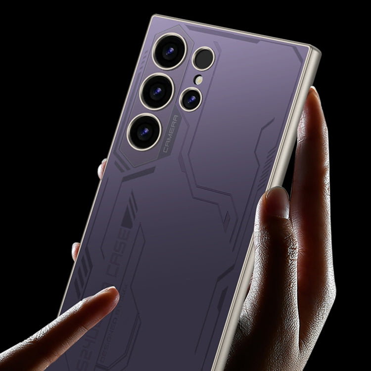 For Samsung Galaxy S24 Ultra 5G GKK AG Craft Skin Feel Exploration Edition Full Coverage Phone Case(Purple) - Galaxy S24 Ultra 5G Cases by GKK | Online Shopping South Africa | PMC Jewellery | Buy Now Pay Later Mobicred