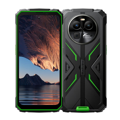 [HK Warehouse] Blackview BV8100 Rugged Phone, 8GB+256GB, 6.5 inch Android 14 MediaTek Helio G99 Octa Core up to 2.2GHz, Network: 4G, NFC, OTG(Green) - Blackview by Blackview | Online Shopping South Africa | PMC Jewellery