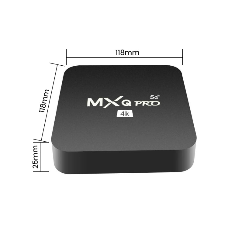 MXQ Pro RK3228A Quad-Core CPU 4K HD Network Set-Top Box, RAM:2GB+16GB(UK Plug) - RK3228A by PMC Jewellery | Online Shopping South Africa | PMC Jewellery | Buy Now Pay Later Mobicred