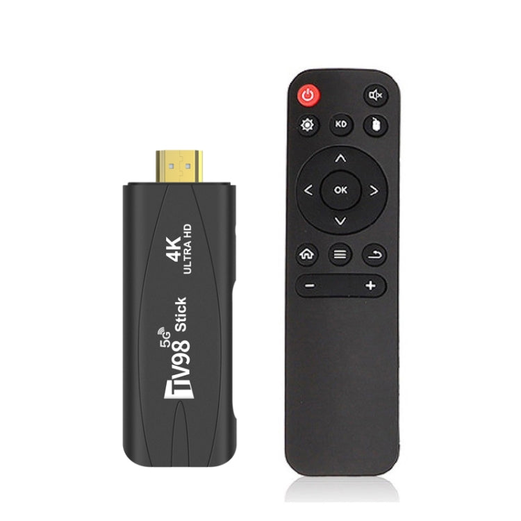 TV98 Rockchip 3228A Quad Core 4K HD Bluetooth Android TV Stick, RAM:2GB+16GB(UK Plug) - Android TV Sticks by PMC Jewellery | Online Shopping South Africa | PMC Jewellery | Buy Now Pay Later Mobicred