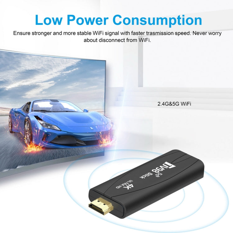 TV98 Rockchip 3228A Quad Core 4K HD Bluetooth Android TV Stick, RAM:2GB+16GB(UK Plug) - Android TV Sticks by PMC TechLife | Online Shopping South Africa | PMC TechLife | Buy Now Pay Later Mobicred