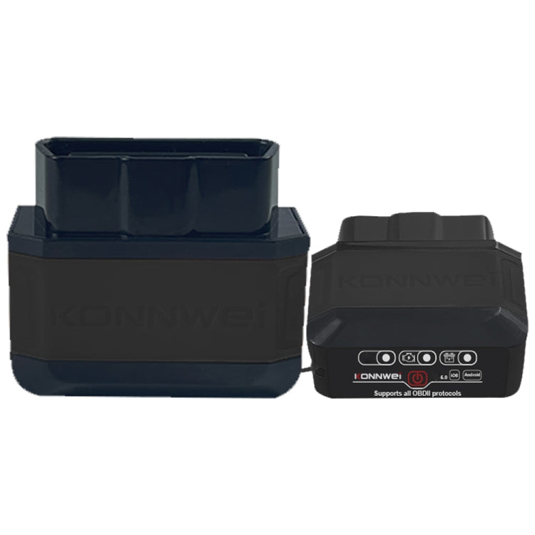 KONNWEI KW906 Bluetooth 5.0 Car OBD2 Scanner Support Android & iOS(Black) - Code Readers & Scan Tools by KONNWEI | Online Shopping South Africa | PMC TechLife | Buy Now Pay Later Mobicred