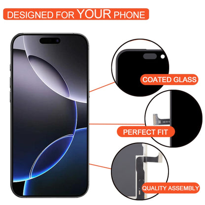 For iPhone 15 Pro DD Soft OLED Screen, Remove IC Need Professional Repair - LCD Related Parts by PMC Jewellery | Online Shopping South Africa | PMC Jewellery | Buy Now Pay Later Mobicred