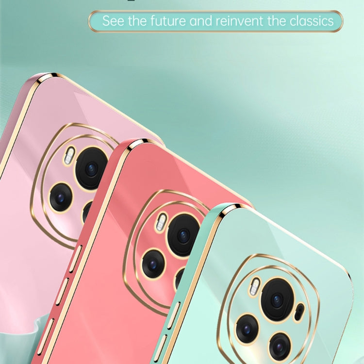 For Honor Magic6 5G XINLI Straight 6D Plating Gold Edge TPU Phone Case(Celestial Blue) - free shipping - PMC Jewellery - Order now!