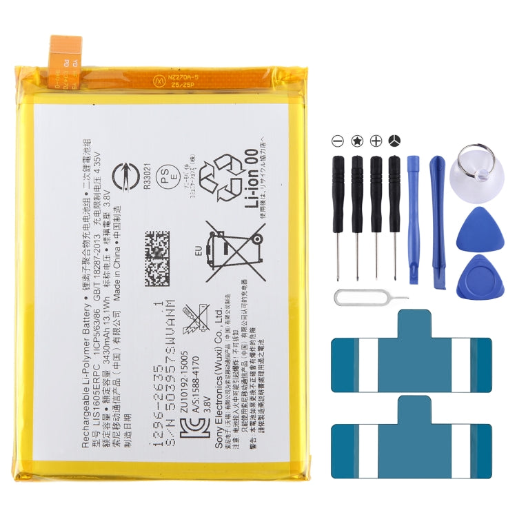 For Sony Xperia Z5 Premium LIS1605ERPC 3430mAh Battery Replacement - For Sony by PMC Jewellery | Online Shopping South Africa | PMC Jewellery | Buy Now Pay Later Mobicred